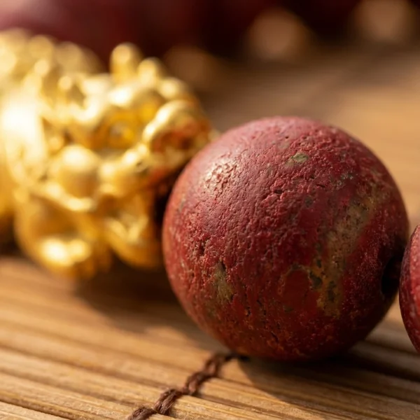 Real Cinnabar Bracelet