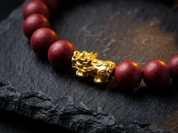 朱砂手串-main Real Cinnabar Bracelet