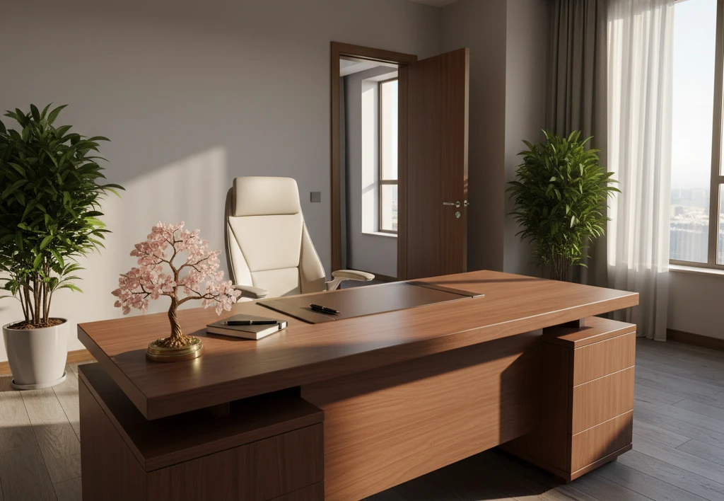 desk placement feng shui